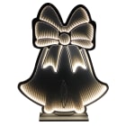 GIOCOPLAST NATALE - CAMPANA 86 CM INFINITY LIGHT CON LUCE LED BIANCO CALDO, CON TRASF. IP44, USO EST/INT