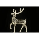 GIOCOPLAST NATALE - RENNA 150 CM CON TUBO LED BIANCO CALDO, 220-240V, USO EST 17521661