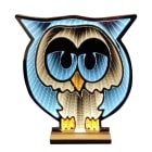 GIOCOPLAST NATALE - GUFO ''RUDY'' 60CM INFINITY LIGHT CON LUCE LED MULTICOLOR, CON TRASF. IP44, USO EST/INT