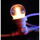 GIOCOPLAST NATALE - LAMPADINA GLOBINO LED BIANCO CALDO 2 W E27