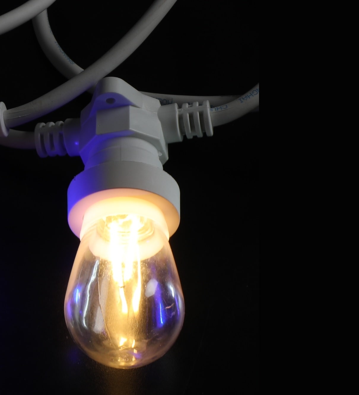 GIOCOPLAST NATALE - LAMPADINA GOCCIA LED BIANCO CALDO 2 W E27