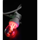 GIOCOPLAST NATALE - LAMPADINA GOCCIA LED ROSSO 2 W E27