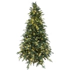 GIOCOPLAST NATALE - ALB. ''PATAGONIA'' CM. 210 CON 350 LED BIANCO CALDO, 2852 RAMI