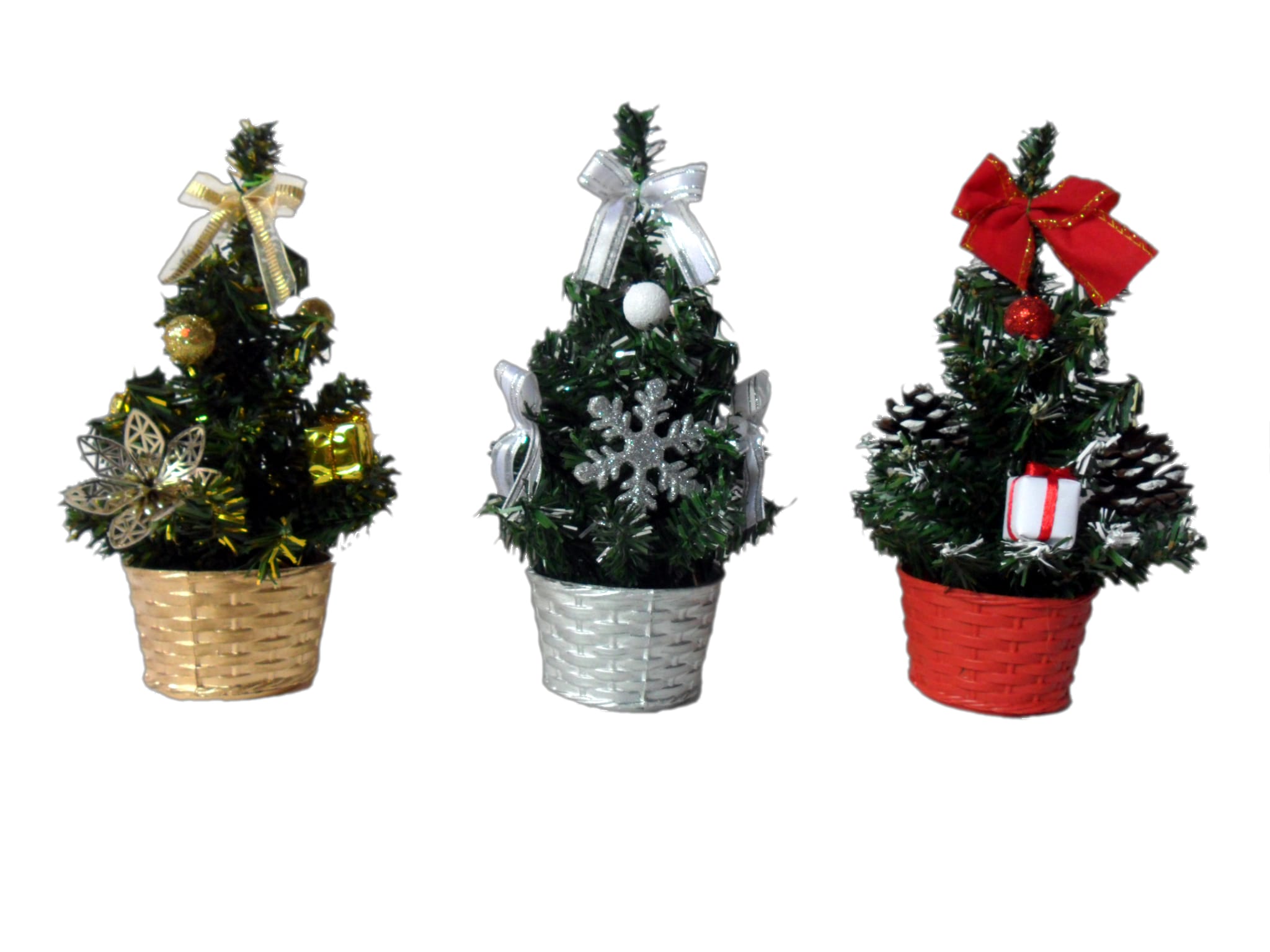 GIOCOPLAST NATALE - ALBERINO CM 20, 3 COL ASS, IN DISPLAY DA 12 PZ