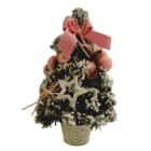 GIOCOPLAST NATALE - ALBERINO CON DECORI ROSA 40 CM