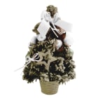 GIOCOPLAST NATALE - ALBERINO CON DECORI BIANCHI 40 CM