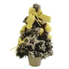 GIOCOPLAST NATALE - ALBERINO CON DECORI CHAMPAGNE 30 CM