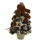 GIOCOPLAST NATALE - ALBERINO CON DECORI COFFEE 30 CM