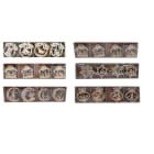 GIOCOPLAST NATALE - CONFEZ. 24 ADDOBBI ASS. ''WOOD & CHARM'' 6CM, 6 MOD. ASS. 31618109