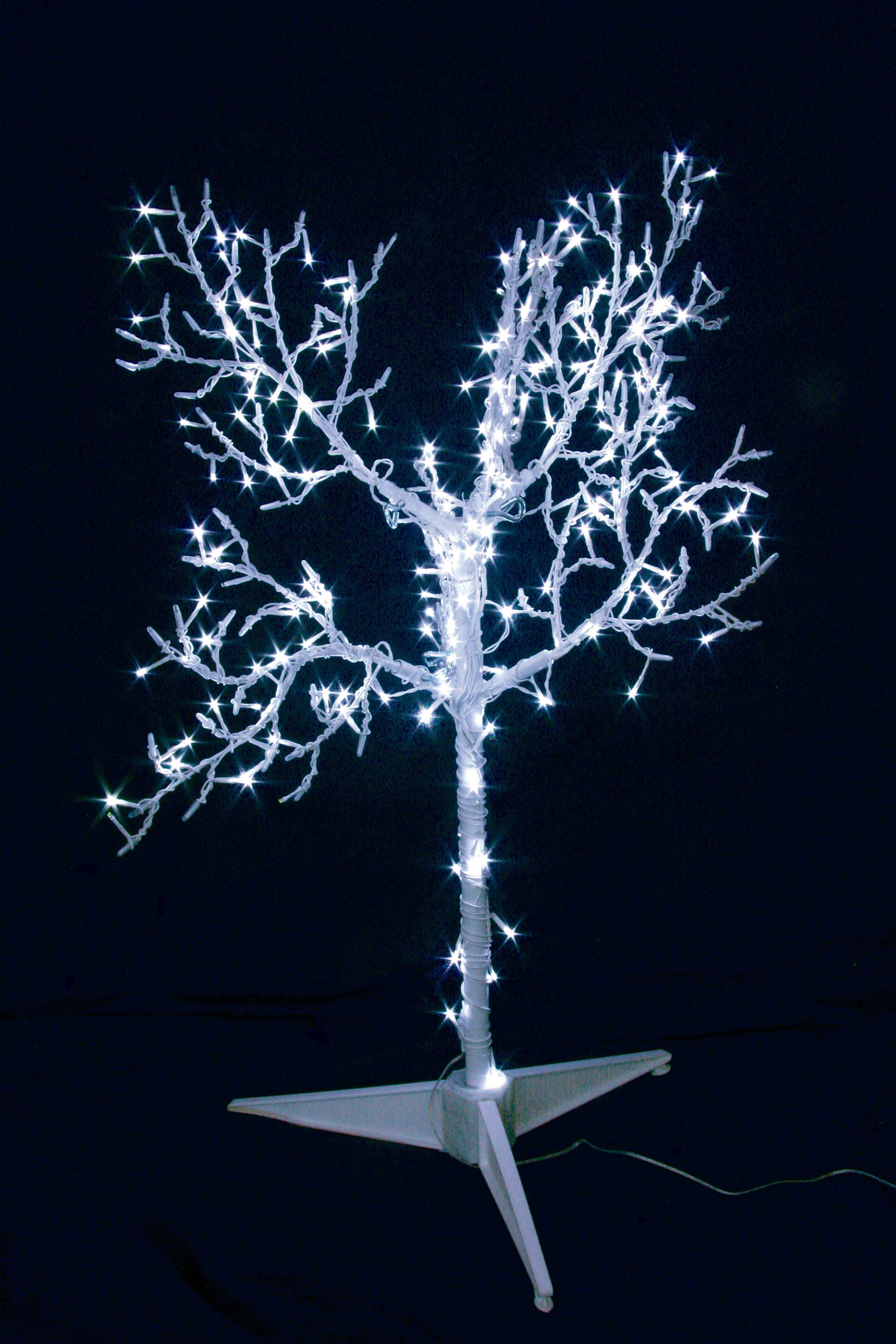 GIOCOPLAST NATALE - ALB. METALLO CM.90, 210 LED BIANCHI E FLASH BIANCO FREDDO