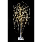 GIOCOPLAST NATALE - ALBERO SALICE 120CM CON 240 LED BIANCO CALDO C/TRASF. IP44