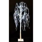 GIOCOPLAST NATALE - ALBERO SALICE 180CM CON 480 LED BIANCHI C/TRASF. IP44