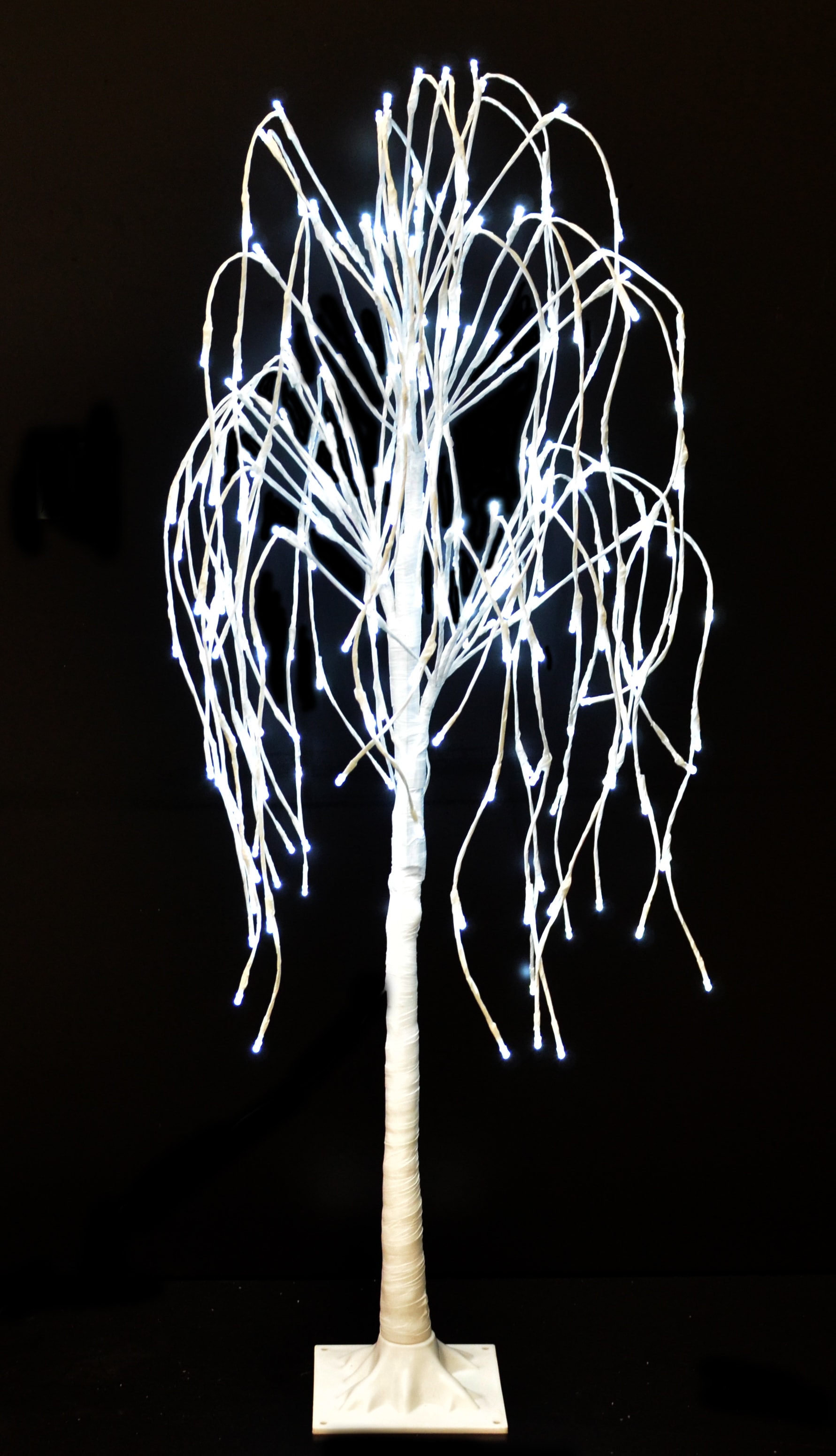 GIOCOPLAST NATALE - ALBERO SALICE 180CM CON 480 LED BIANCHI C/TRASF. IP44