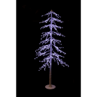 GIOCOPLAST NATALE - ALBERO ''DIAMOND'' 250 CM CON 720 LED BIANCHI C/TRASF. IP44