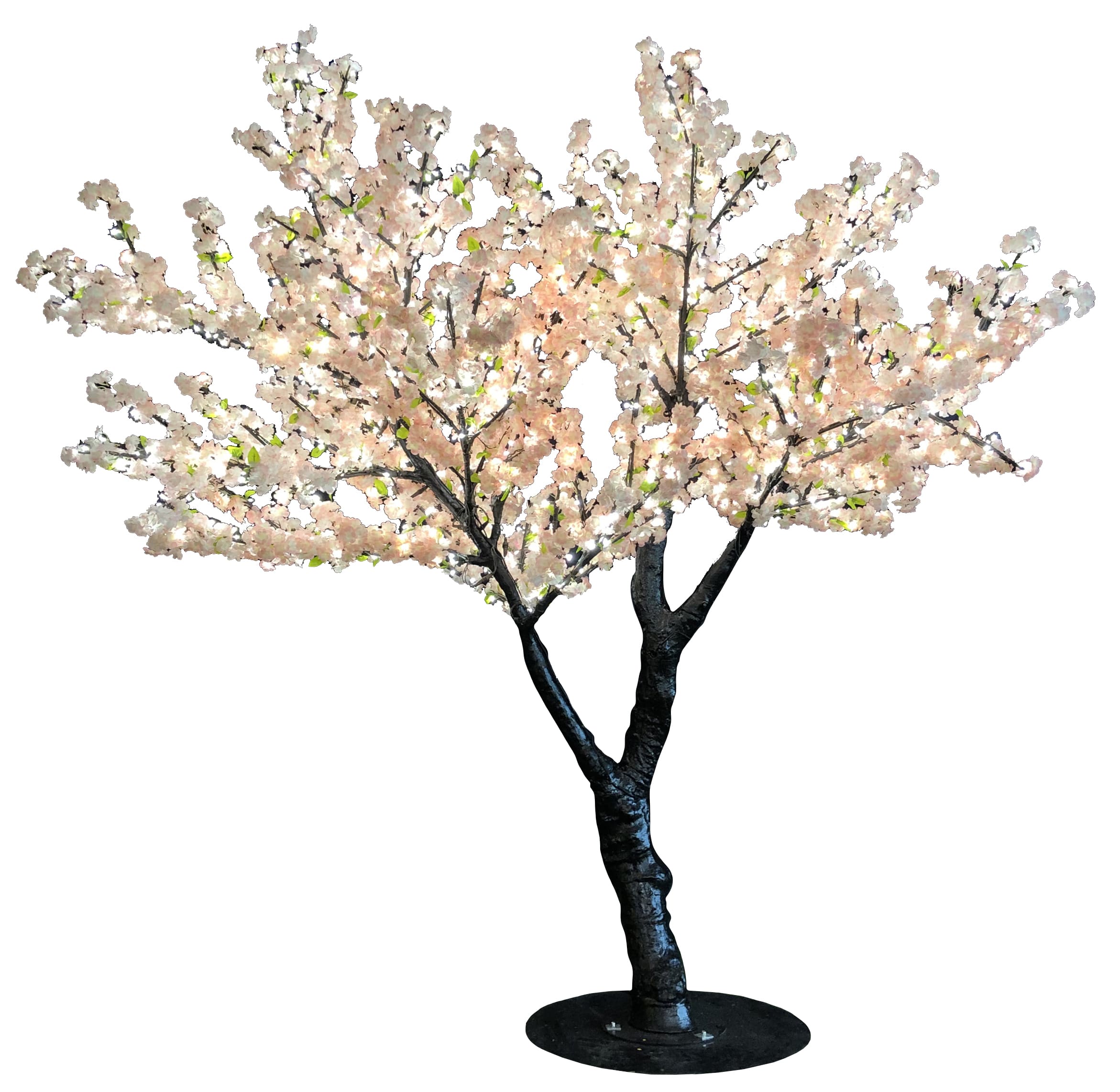 GIOCOPLAST NATALE - ALBERO ''SAKURA'' H. 280 CM , CON 1680 LED BIANCO CALDO , C/TRASF. IP44