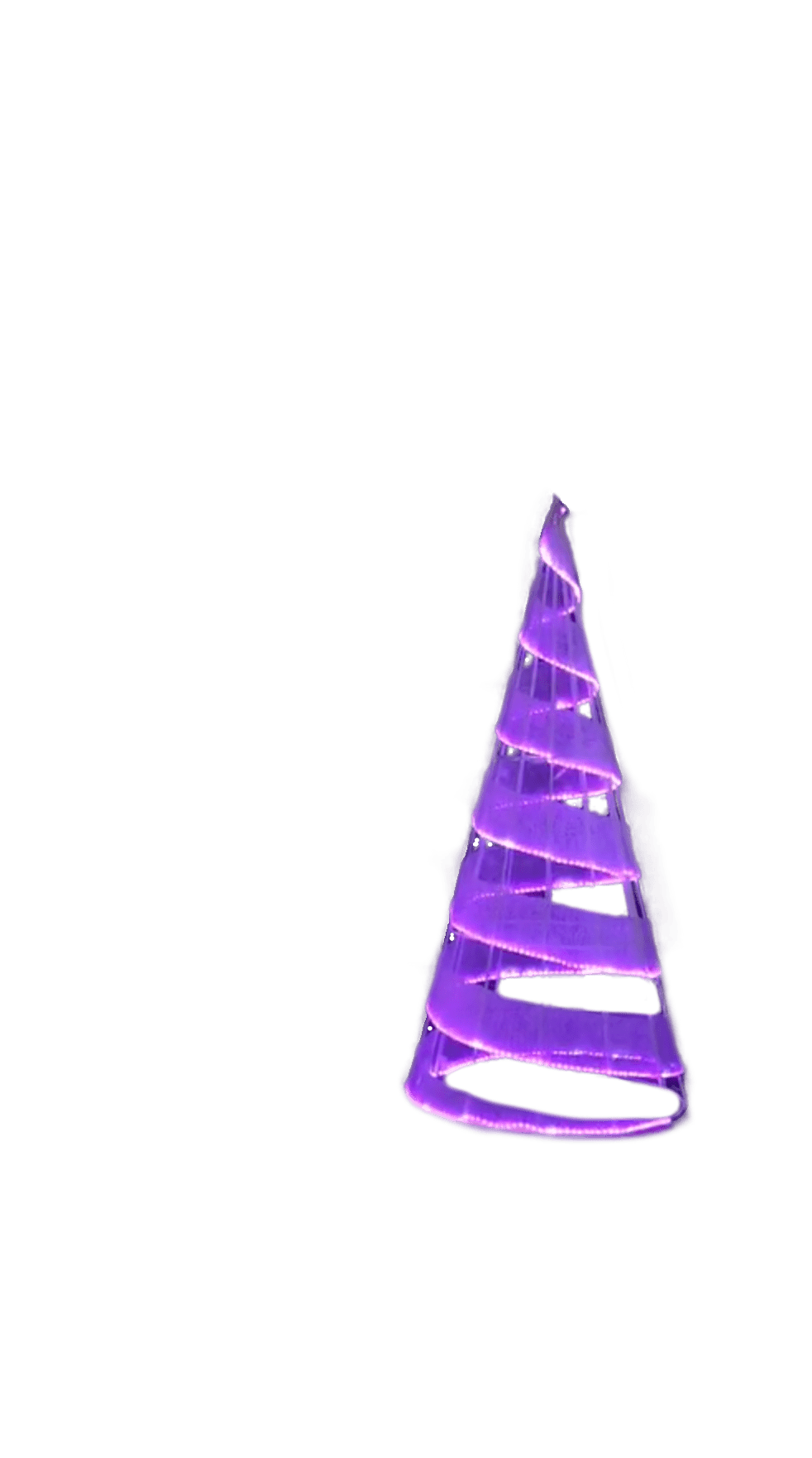 GIOCOPLAST NATALE - ALBERO SPIRALE RGB 300 CM, CON TRASF., USO EST/INT