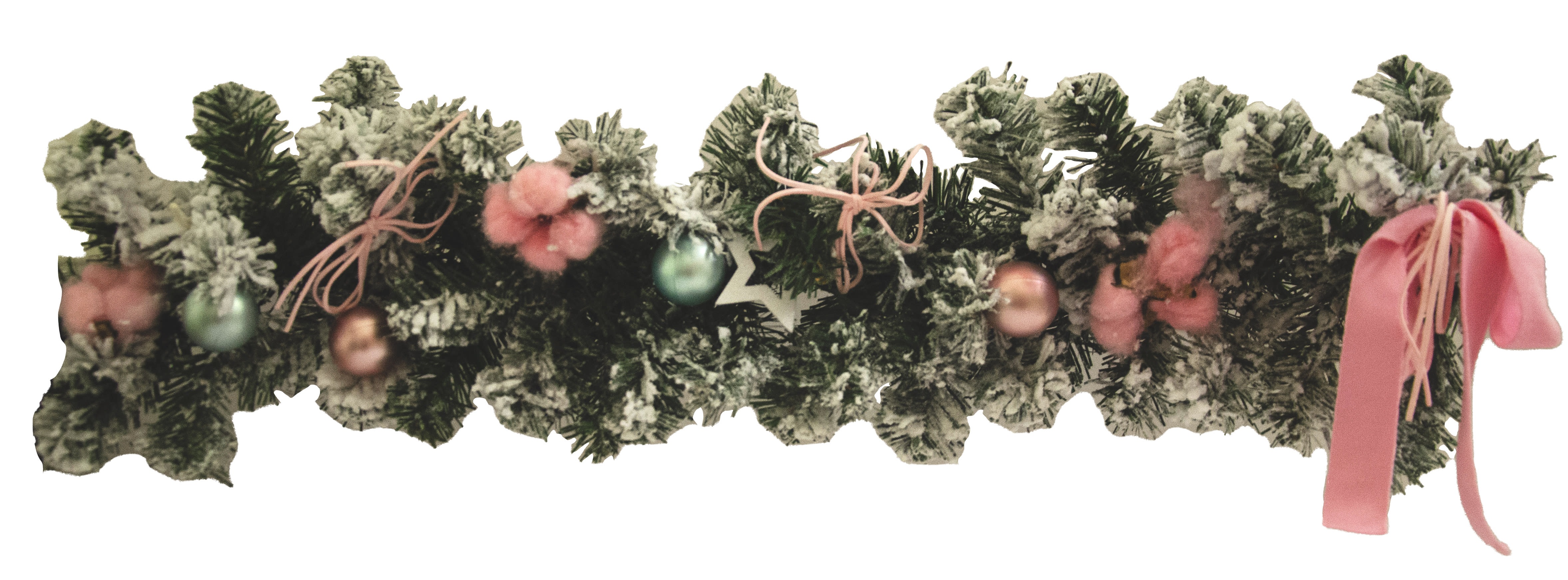 GIOCOPLAST NATALE - KOSMOS CON DECORI ROSA 182 CM