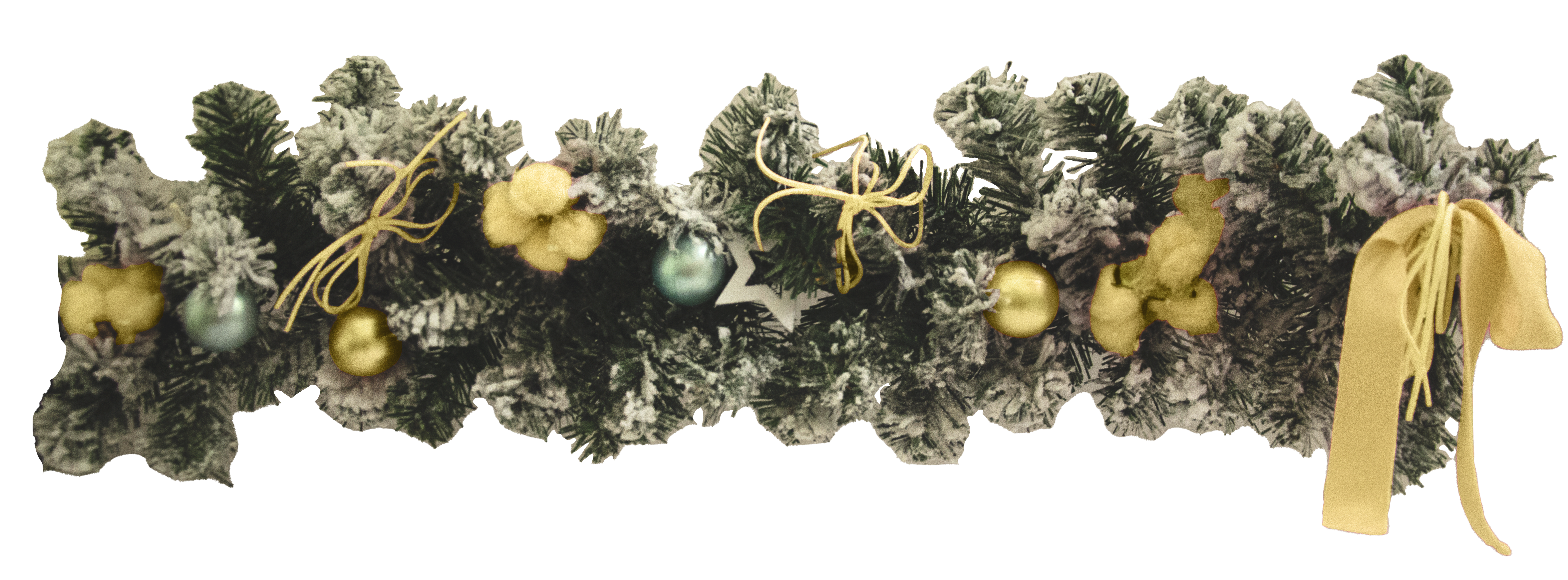 GIOCOPLAST NATALE - KOSMOS CON DECORI CHAMPAGNE 182 CM