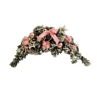 GIOCOPLAST NATALE - CENTROTAVOLA CON DECORI ROSA CM 60