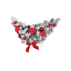 GIOCOPLAST NATALE - CENTROTAVOLA CON DECORI ROSSI CM 60