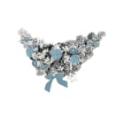 GIOCOPLAST NATALE - CENTROTAVOLA CON DECORI ICE BLUE CM 60