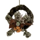 GIOCOPLAST NATALE - FUORIPORTA CON DECORI COFFEE CM 25