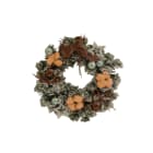 GIOCOPLAST NATALE - CORONA FUORIPORTA CON DECORI COFFEE CM 30