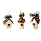 GIOCOPLAST NATALE - CASETTA UCCELLINI 3 DES ASS6X8XH13-16 CM