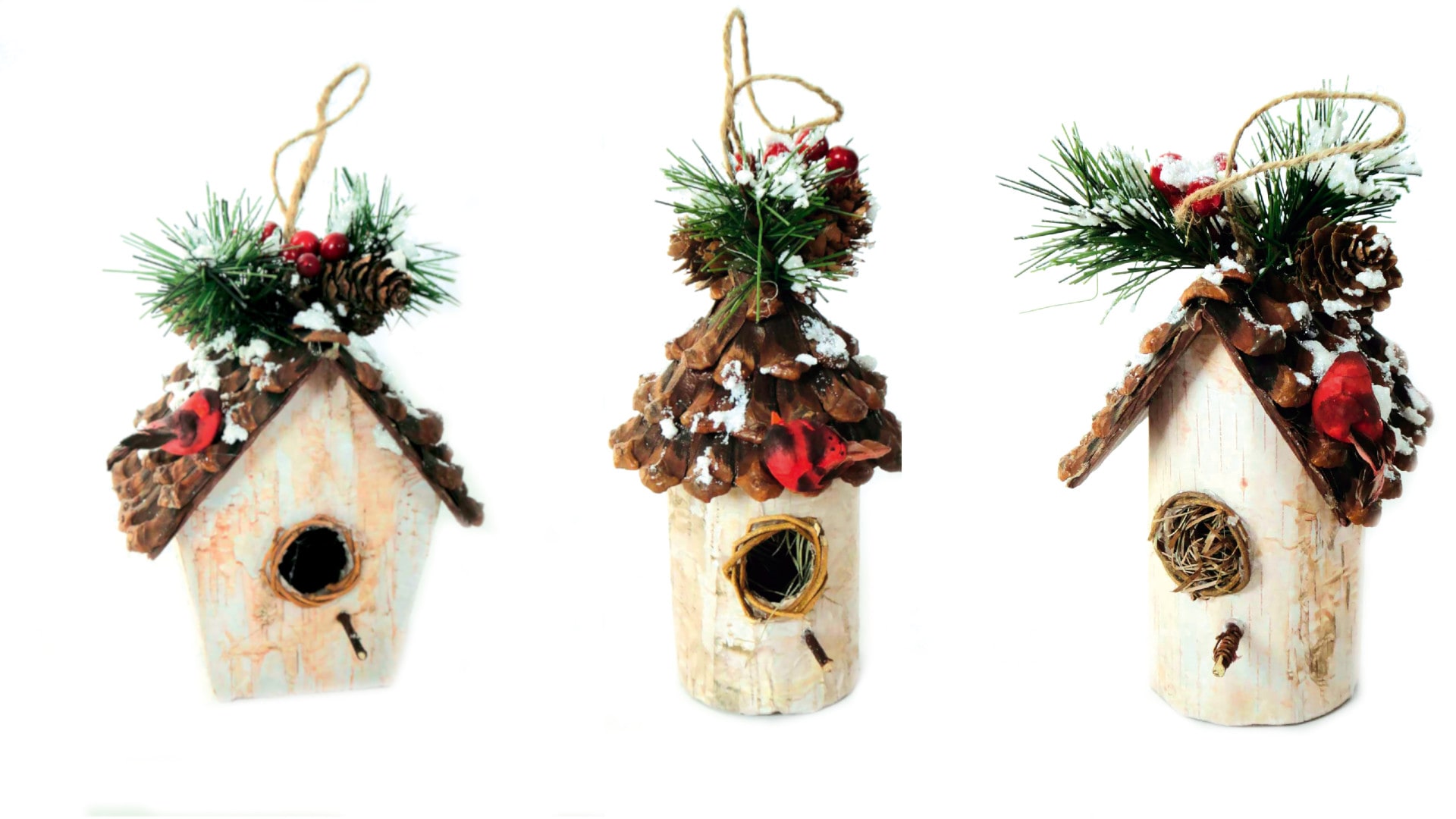 GIOCOPLAST NATALE - CASETTA UCCELLINI 3 DES ASS6X8XH13-16 CM