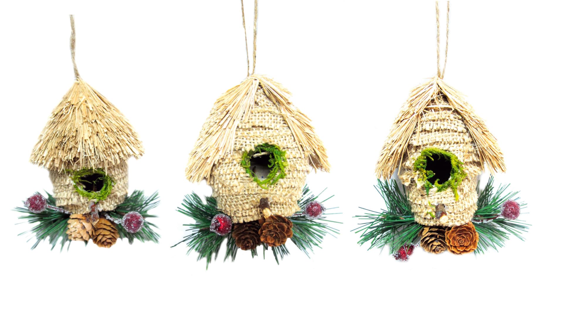 GIOCOPLAST NATALE - CASETTA UCCELLINI DEC NATURA 10X12 CM