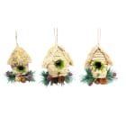 GIOCOPLAST NATALE - CASETTA UCCELLINI DEC NATURA 10X12 CM