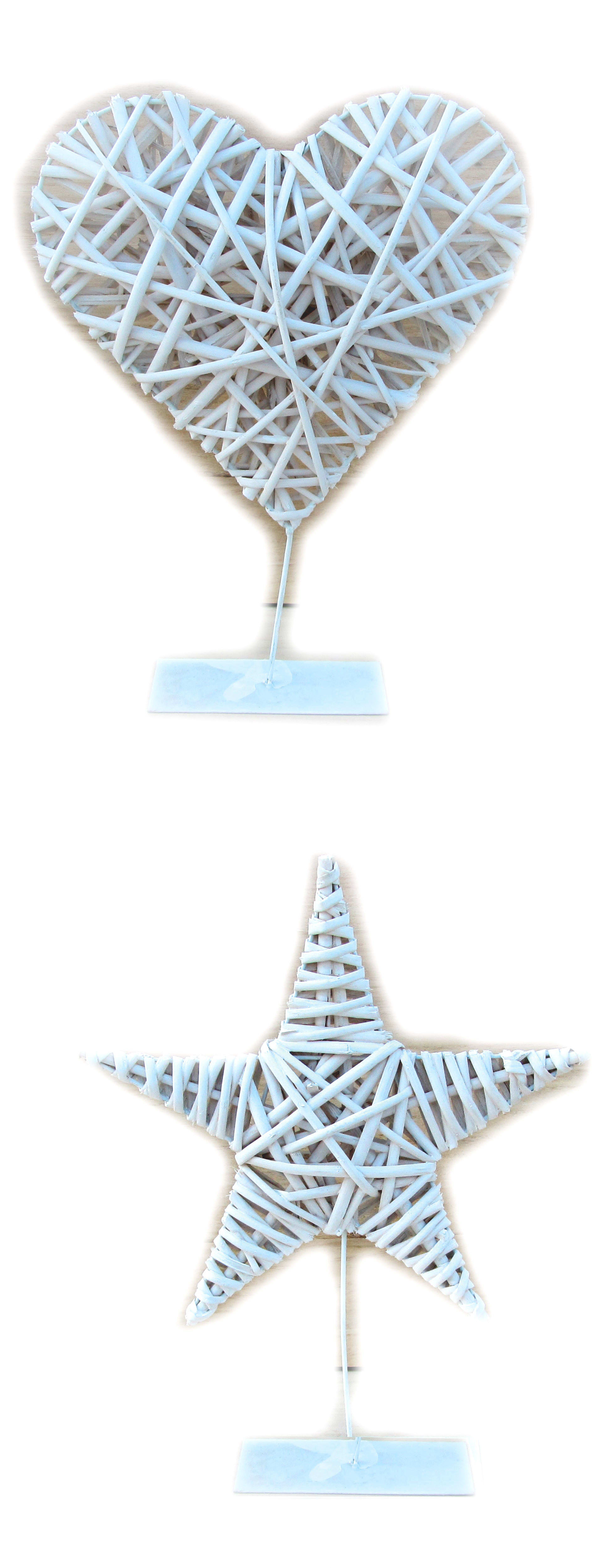 GIOCOPLAST NATALE - DECORAZIONE C/STAND BIANCO 2 DES ASS 30X7XH40 32612274