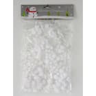 GIOCOPLAST NATALE - FILI INNEVATI C/BATUFFOLI BIANCHI, CM.120