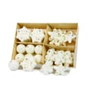 GIOCOPLAST NATALE - KIT 24PZ. CREMA, DEC., 4 SOGG. ASS.