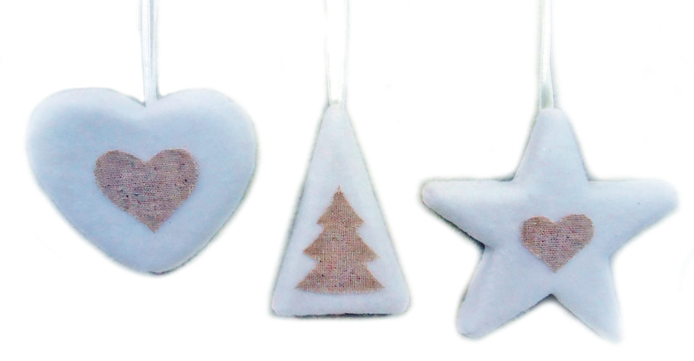 GIOCOPLAST NATALE - ADDOBBO BIANCO, 3 ASS 9 CM