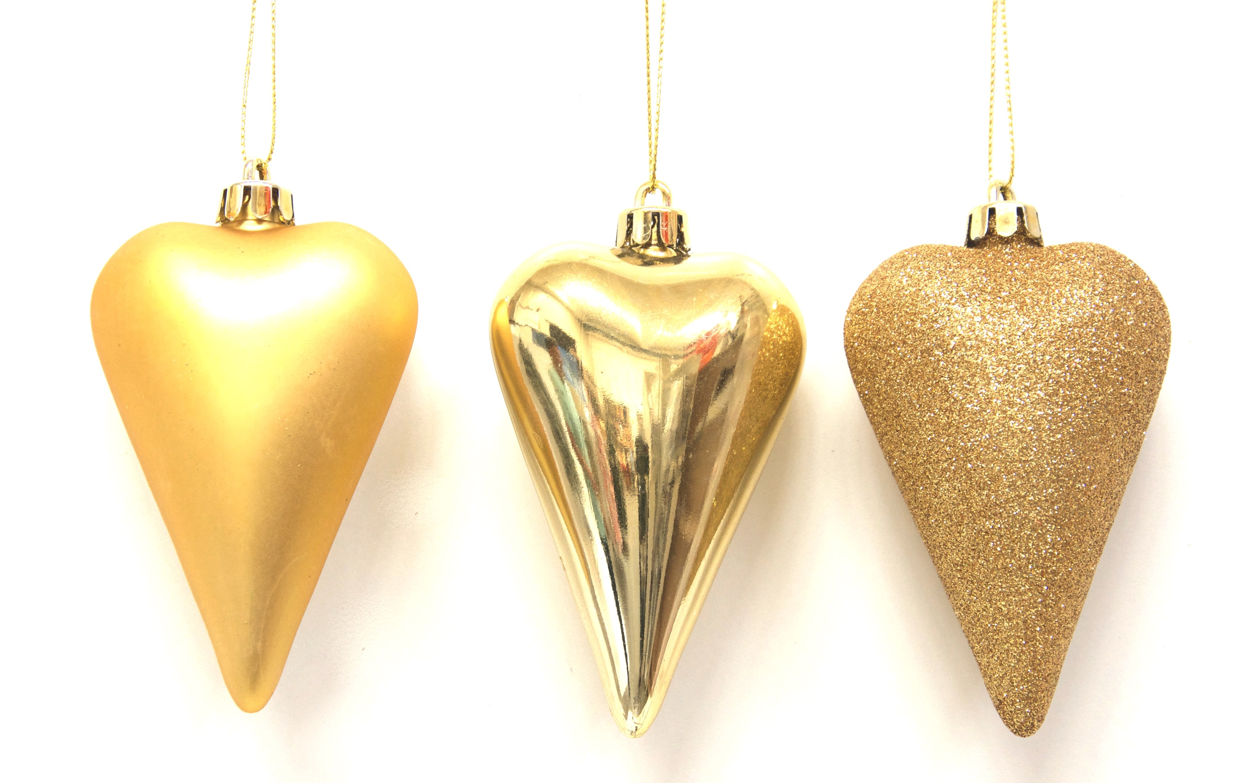 GIOCOPLAST NATALE - PENDENTE CUORE ORO CM 11 - IN DISPLAY DA 24 PZ 33015344