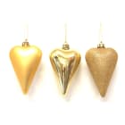 GIOCOPLAST NATALE - PENDENTE CUORE ORO CM 11 - IN DISPLAY DA 24 PZ 33015344