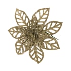 GIOCOPLAST NATALE - PICK GLITTER STELLA DI NATALE ORO 16 CM