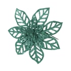 GIOCOPLAST NATALE - PICK GLITTER STELLA DI NATALE SMERALDO 16 CM