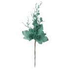 GIOCOPLAST NATALE - PICK GLITTER SMERALDO 41 CM CON PIGNE E BACCHE
