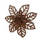 GIOCOPLAST NATALE - PICK GLITTER STELLA DI NATALE COFFEE 16 CM