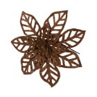 GIOCOPLAST NATALE - PICK GLITTER STELLA DI NATALE COFFEE 16 CM