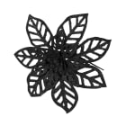 GIOCOPLAST NATALE - PICK GLITTER STELLA DI NATALE BLACK 16 CM