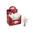GIOCOPLAST NATALE - PUNTALE STELLA BOA BIANCO CM.24, IN EXPO DA 18PZ.