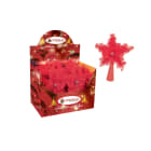 GIOCOPLAST NATALE - PUNTALE STELLA BOA ROSSO CM.24, IN EXPO DA 18PZ.