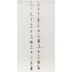 GIOCOPLAST NATALE - GHIRLANDA LEGNO E PIGNE CM 130 - 2 ASS