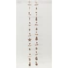 GIOCOPLAST NATALE - GHIRLANDA LEGNO E PIGNE CM 130 - 2 ASS