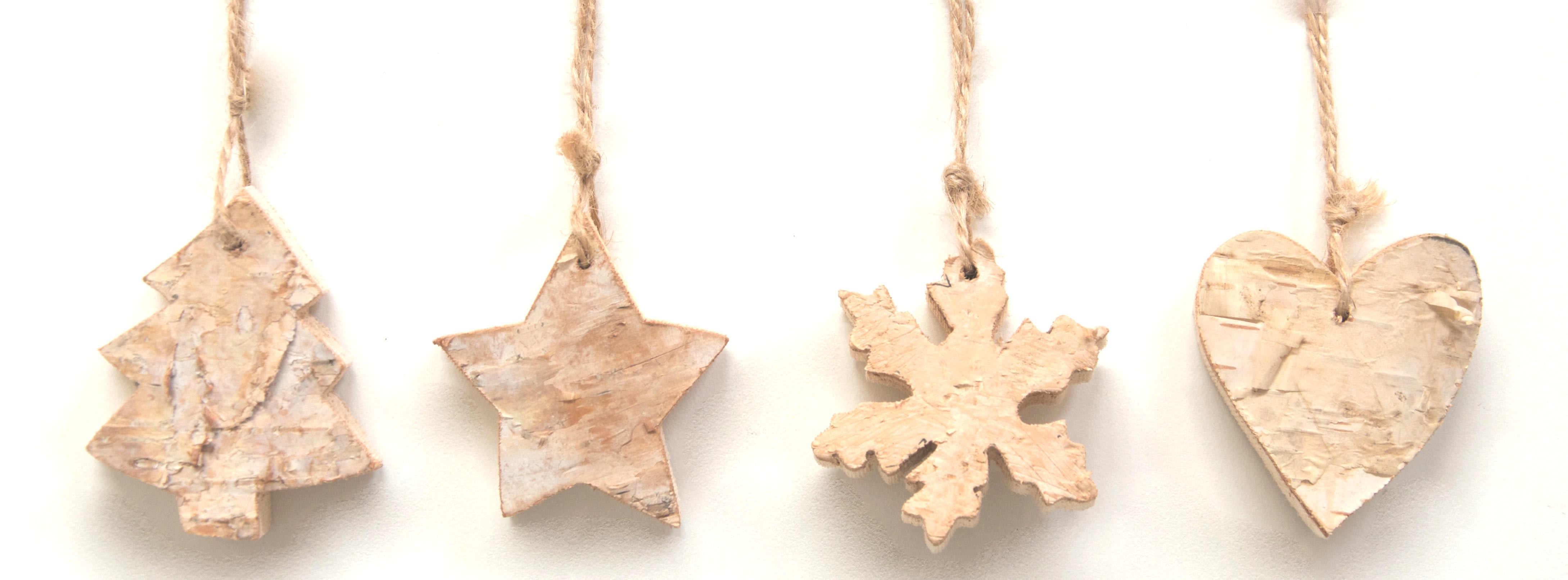 GIOCOPLAST NATALE - PENDENTE LEGNO CM 5 - 4 ASS