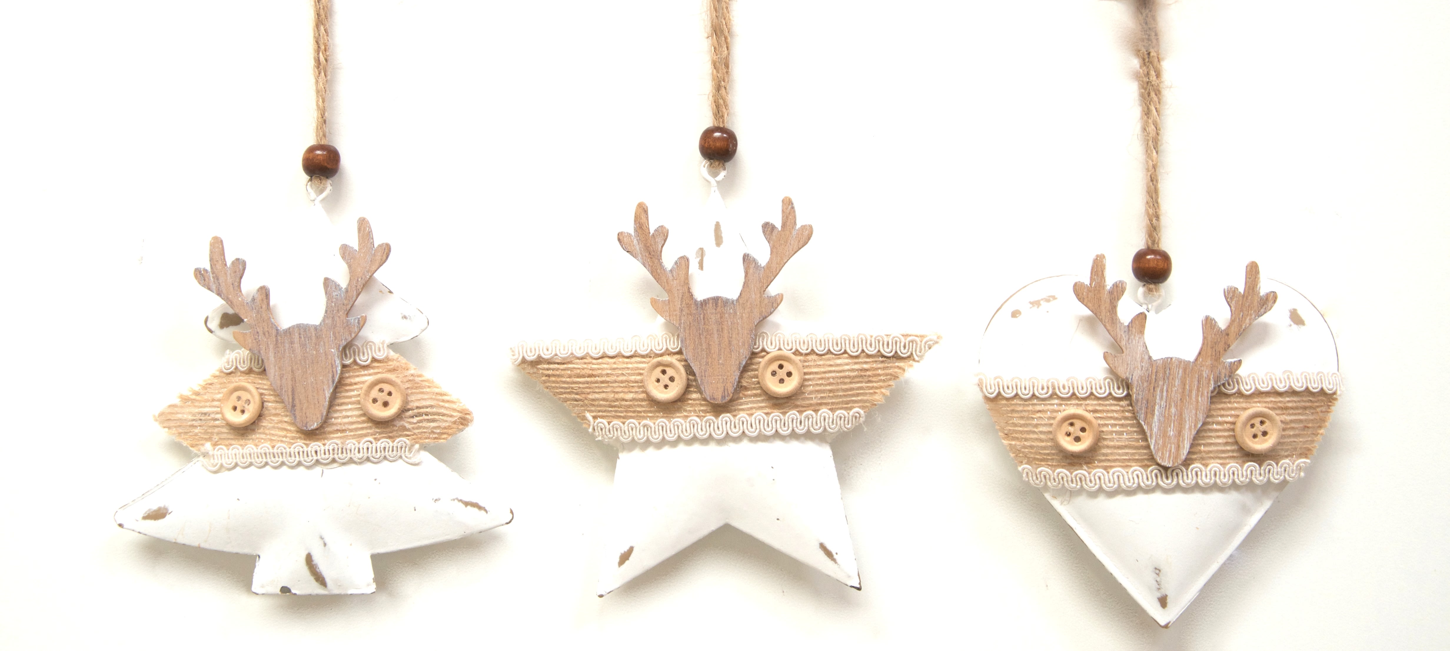 GIOCOPLAST NATALE - ADDOBBI METALLO ASS. CM 20 35011599