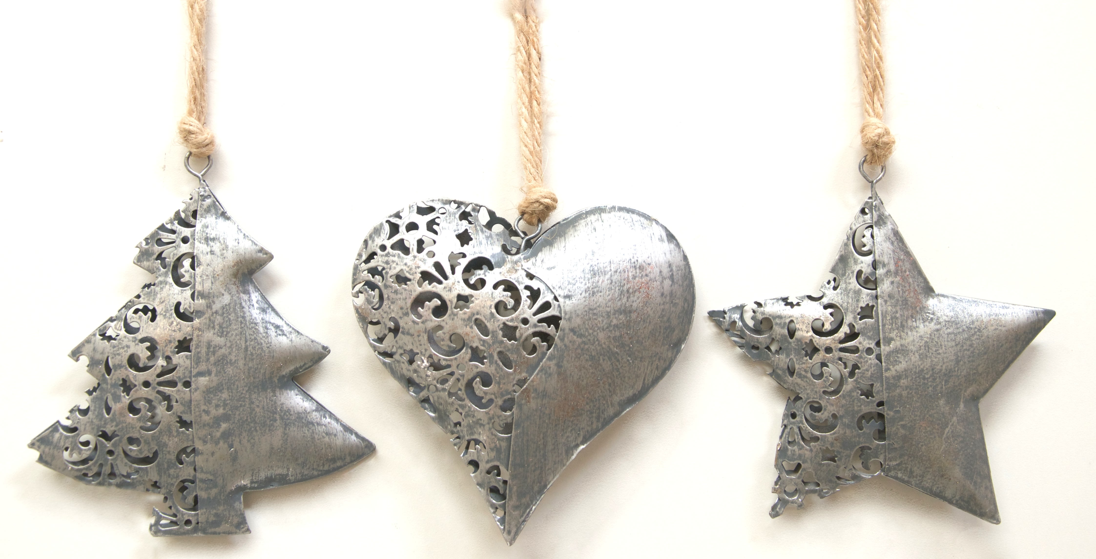 GIOCOPLAST NATALE - ADDOBBI METALLO ASS. CM 13